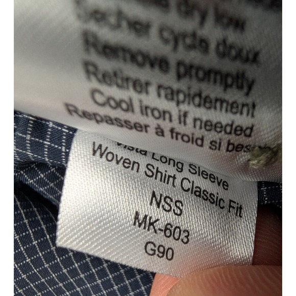 Mountain Khakis Shirt Men's XL Blue‎ Vista Long Sleeve Vented Button Down *Read - Picture 11 of 14